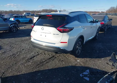 2019 Nissan Murano Sv z USA, uszkodzony, nr VIN 5N1AZ2MS8KN143989
